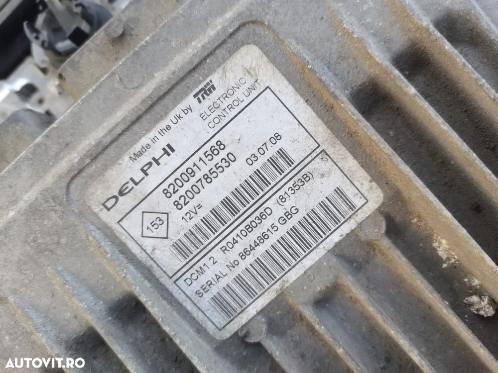 ECU Calculator Motor Dacia Logan 1 Sandero Clio  1.5 DCI  Cod 8200911568 8200785530 - 2