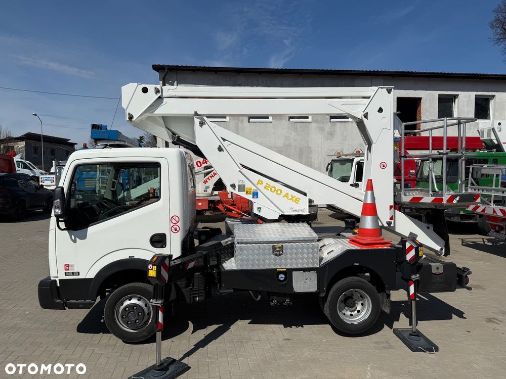 Nissan Podnośnik Koszowy Zwyżka Palfinger AXE 200 20 metrów Hydrauliczny jak nowy 880 MTH 11 tyś km Stan Salonowy !! Ruthmann Gsr Wumag - 12