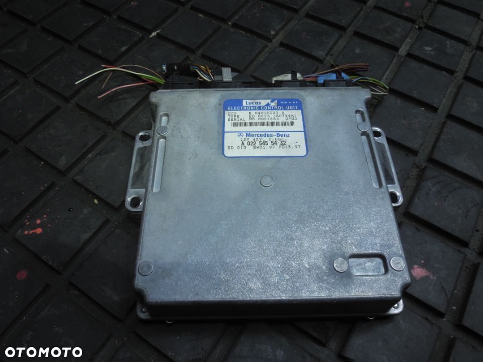 KOMPUTER A0225455432 R04010023A MERCEDES + WTYCZKI INSTALACJA 2.2 DIESEL - 1