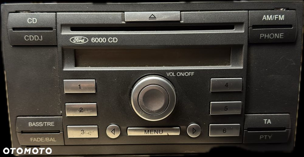 FORD MONDEO MK3 RADIO BEZ NAVI RADIOODTWARZACZ - 1