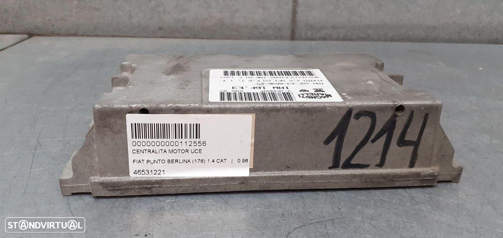 CENTRALINA DO MOTOR UCE FIAT I PUNTO 176 BERLINA - 1