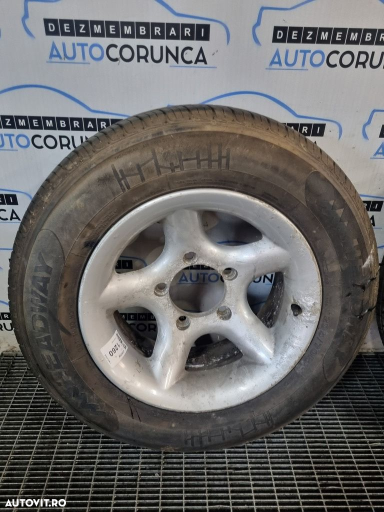 Jante aliaj Suzuki Jimny 1998 - 2005 (1260) R15 205/70R15 Et6 - 2