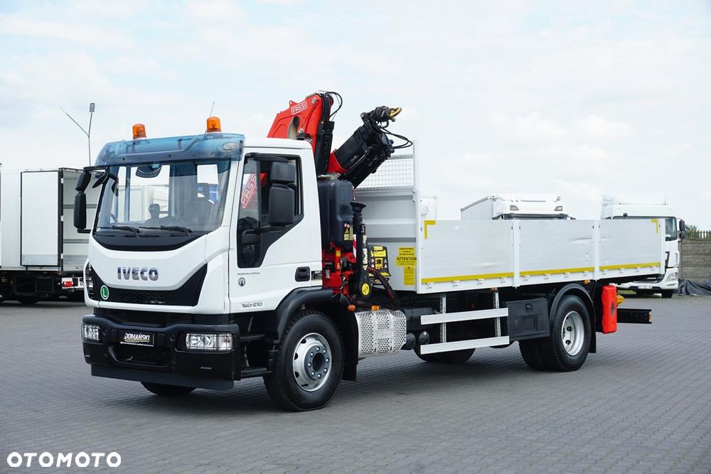 Iveco EUROCARGO / 160-21 / SKRZYNIOWY + HDS / FASSI F110 / ROTATOR / PILOT - 2