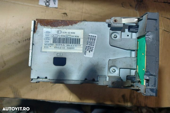 Radio cd Ford Fiesta 5  [din 2001 pana  2007] Hatchback 5-usi 1.25 MT (70 hp) - 2