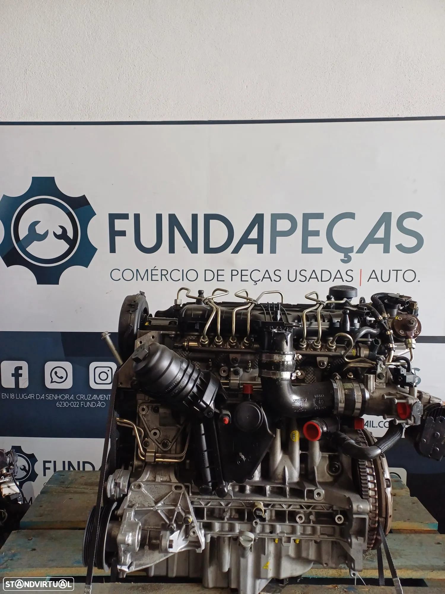 Motor Volvo S60 II 2.0 163Cv 2010 a 2014 ID 4232 - 3