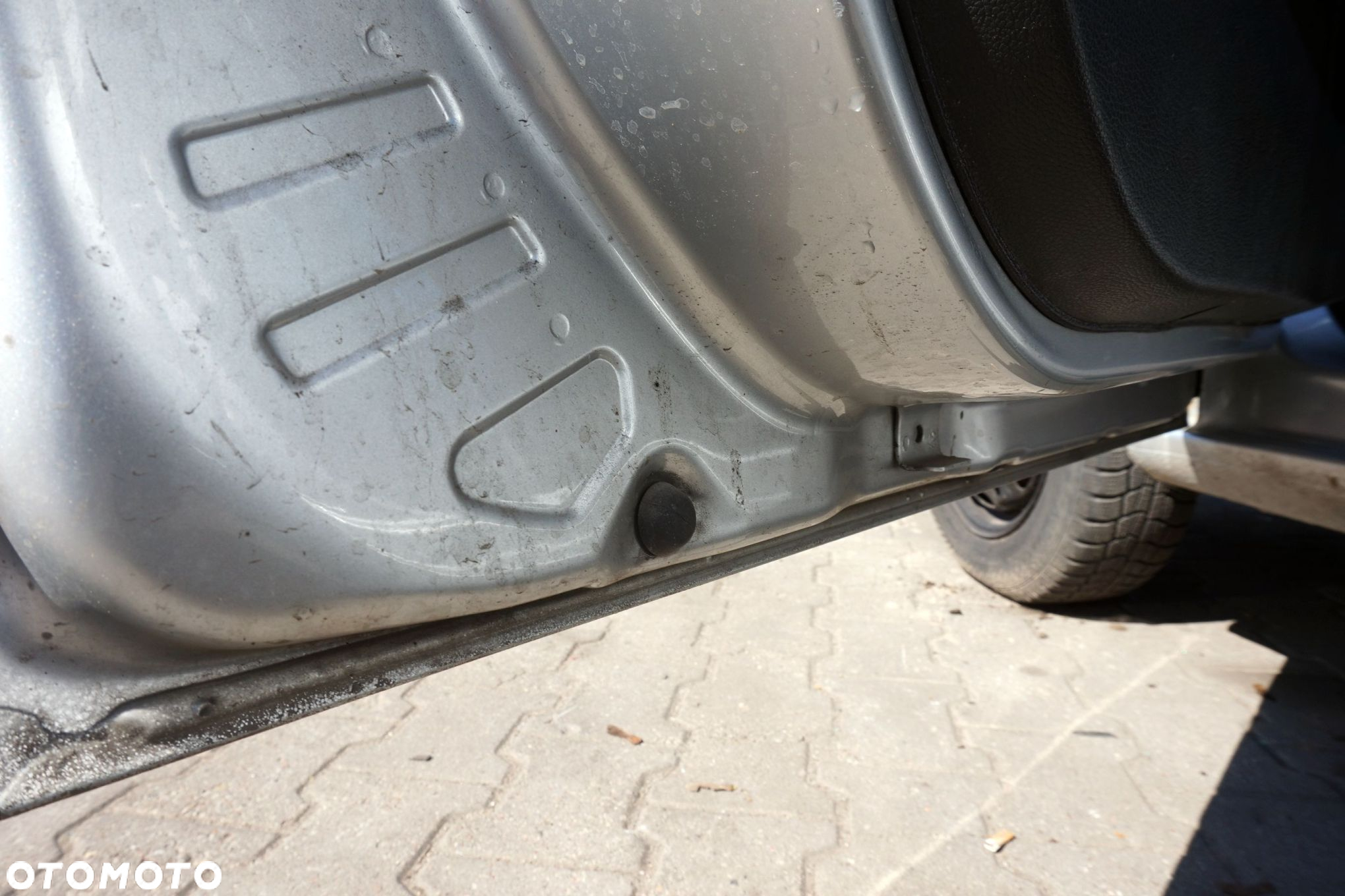 DRZWI PRZEDNIE LEWE FABIA II 545 5D HB 9156  SREBRNY SKODA 2006-2010 - 11