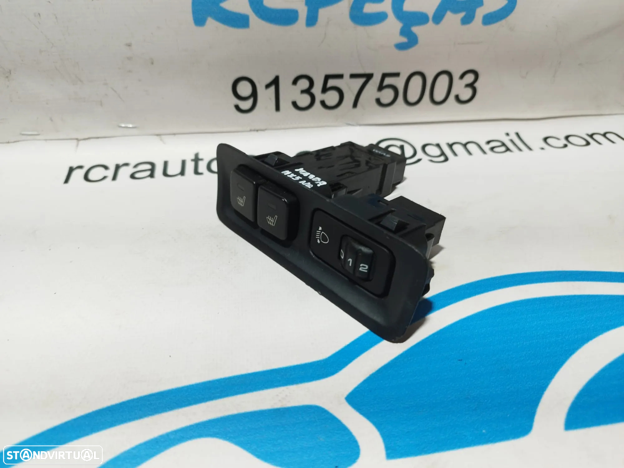 .INTERRUPTOR SWITCH AJUSTE LUZES AQUECIMENTO BANCOS MAZDA MX-5 NB NC3355511 - 3