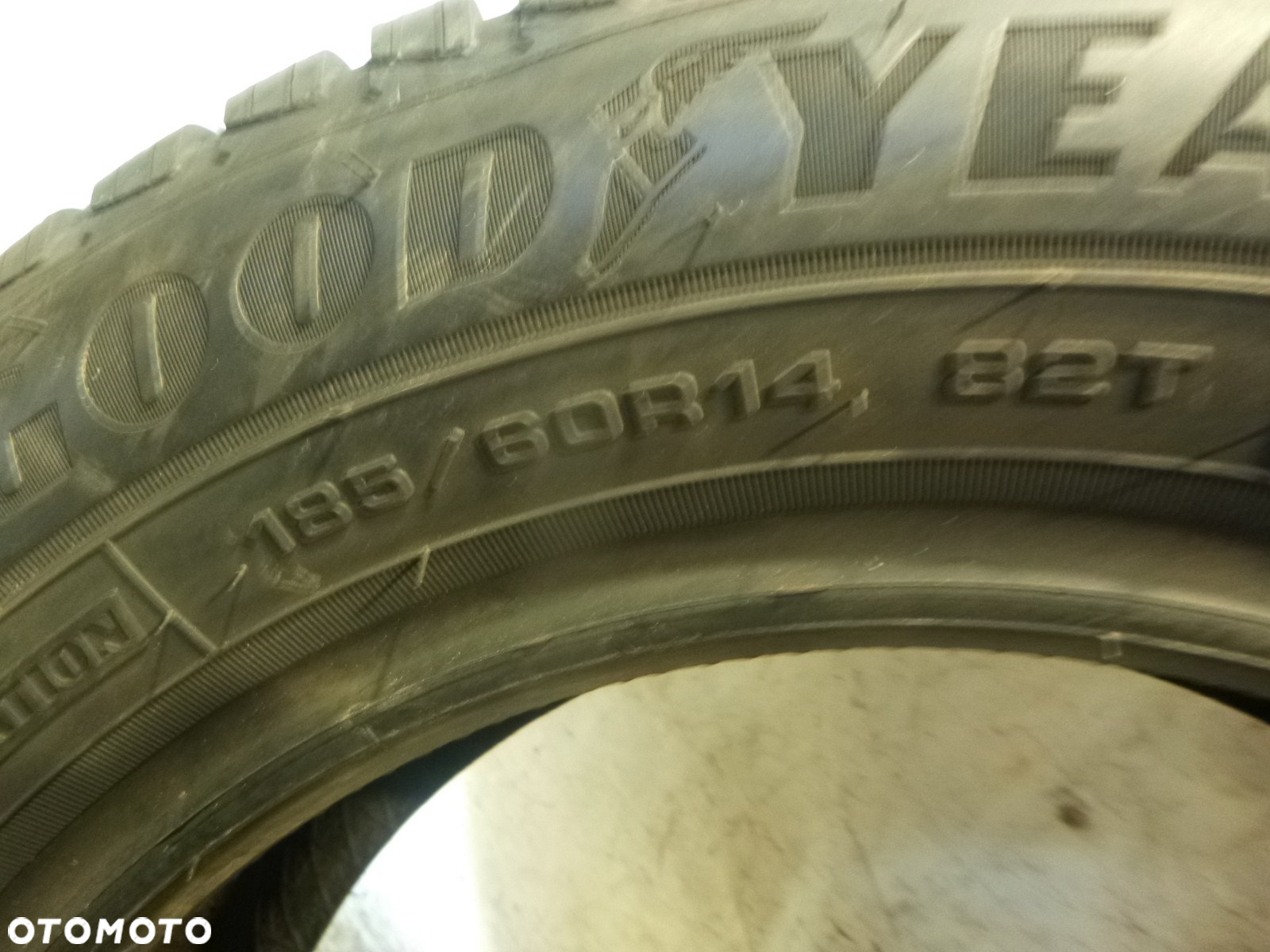 nowa opona zima 1x GoodYear 185/60R14 ULTRA GRIP 9+ 82T - 4