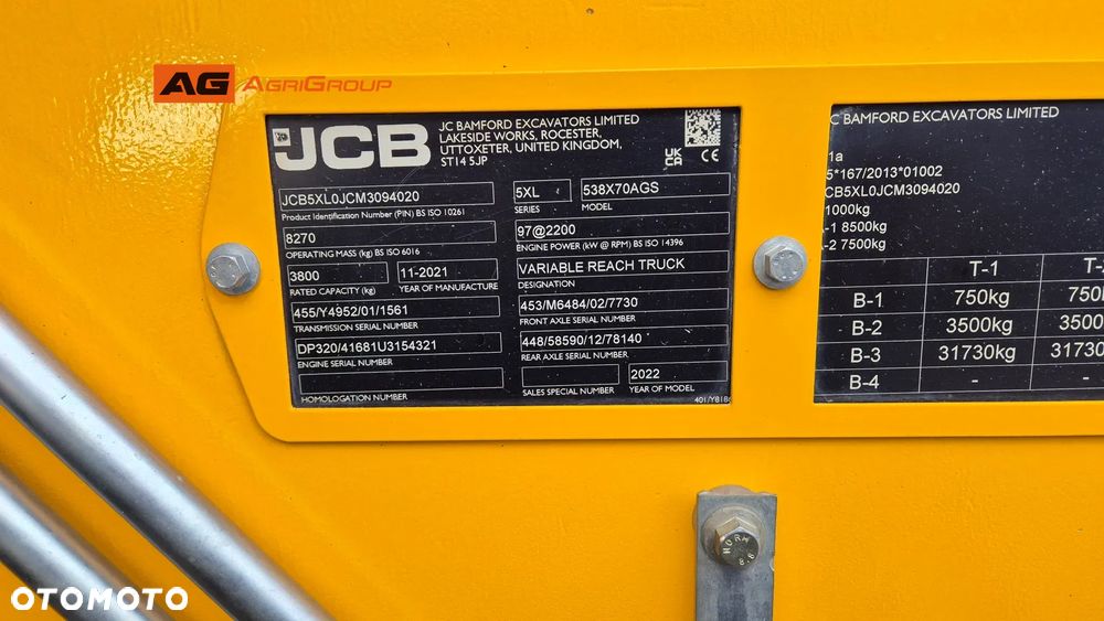 JCB 538-70 Agri Super 2021R - 18