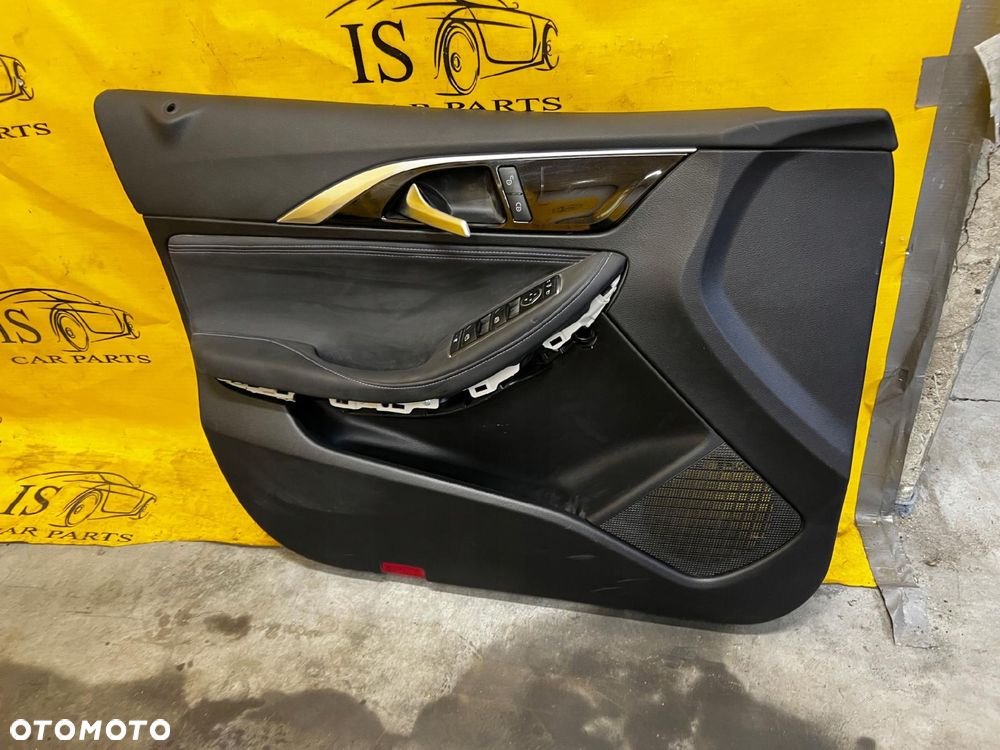 KOMPLET FOTELE WNĘTRZE KANAPA BOCZKI INFINITI Q30 QX30 SKÓRA ALCANTARA - 8