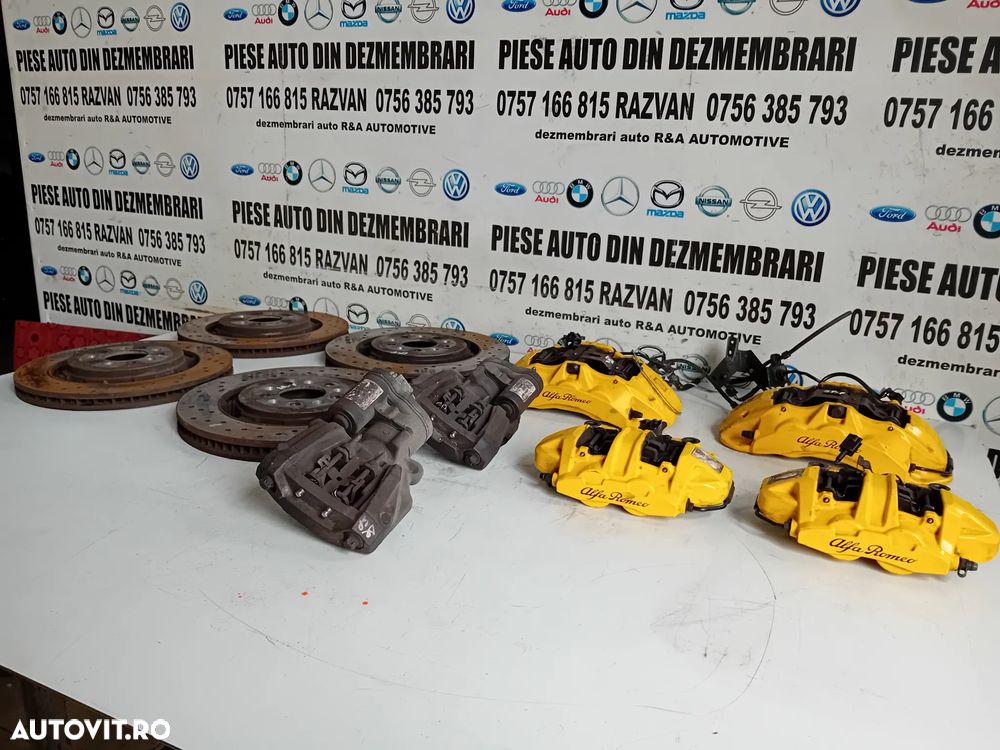 Etrieri Etrier Fata Spate Alfa Romeo STelvio Giulia Quadrifoglio 2.9 Benzina 510 Cai - 8