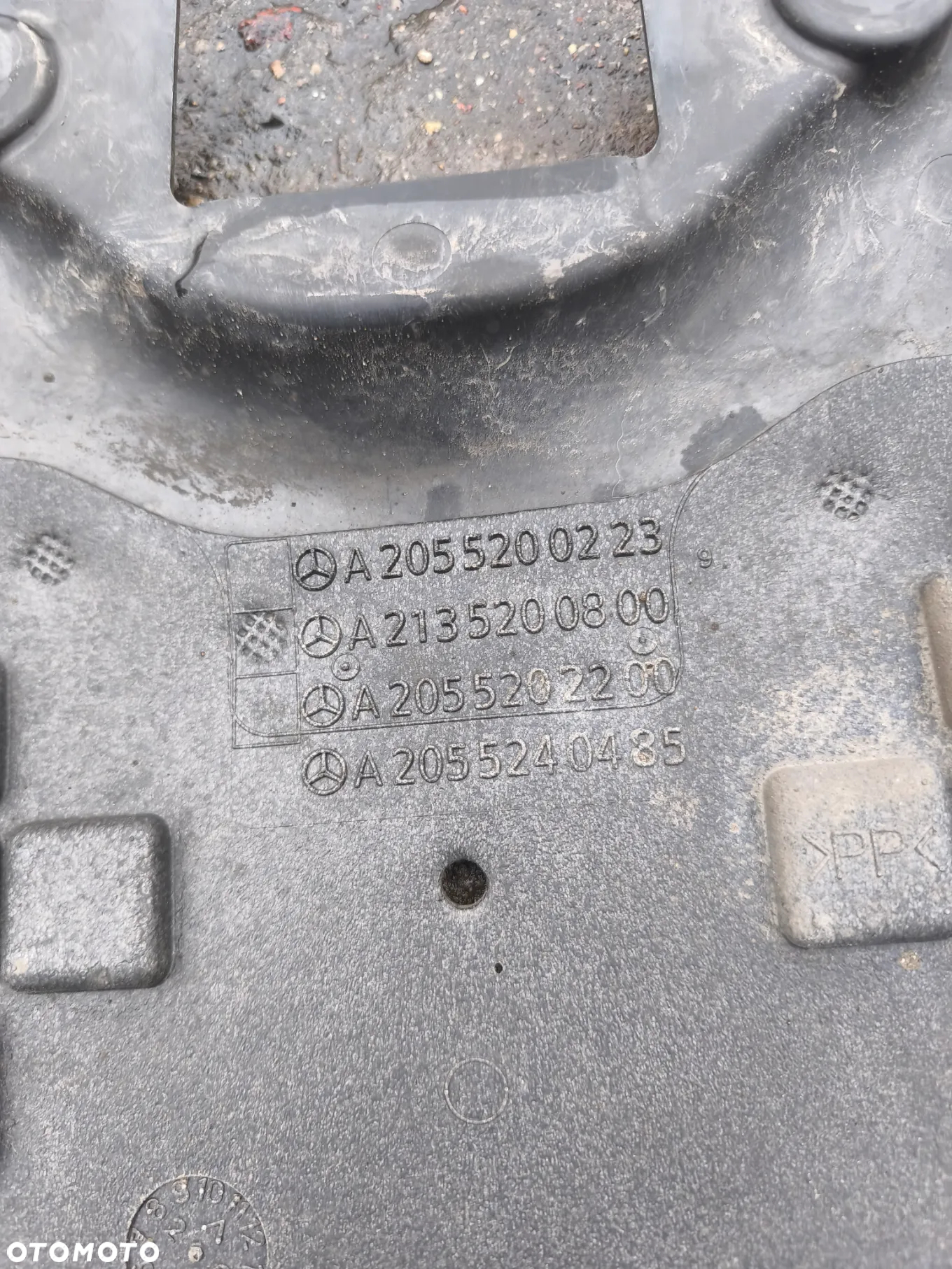 Osłony podwozia e-klasa w213 komplet a2135200200 A2135200800 a2136806307  A2135206000 - 5