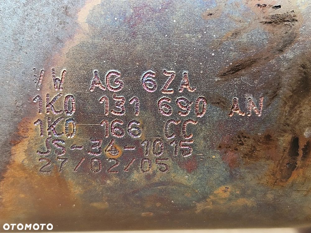 VW Polo Seat Ibiza Fabia Audi A2 1.4 16V kolektor wydechowy katalizator 1K0131690G - 4