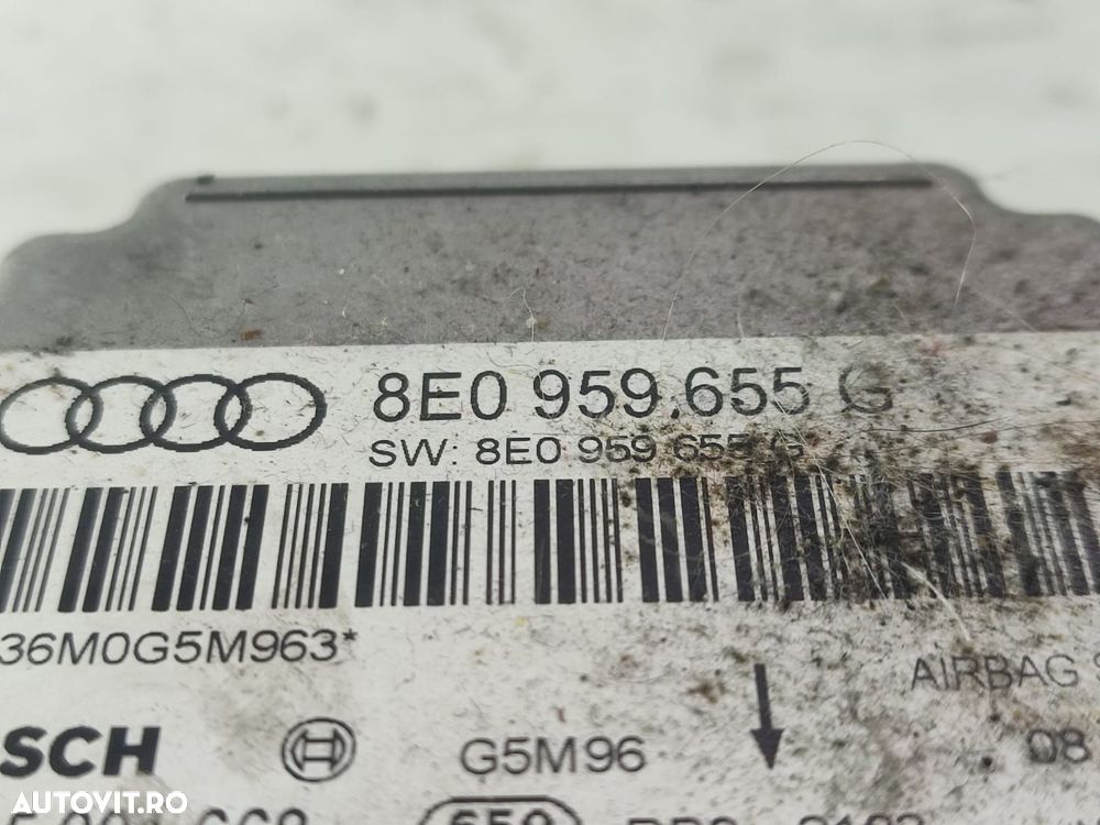 Modul calculator airbag 8E0959655G Audi A4 B7 [2004 - 2008] 1.9 tdi B - 2