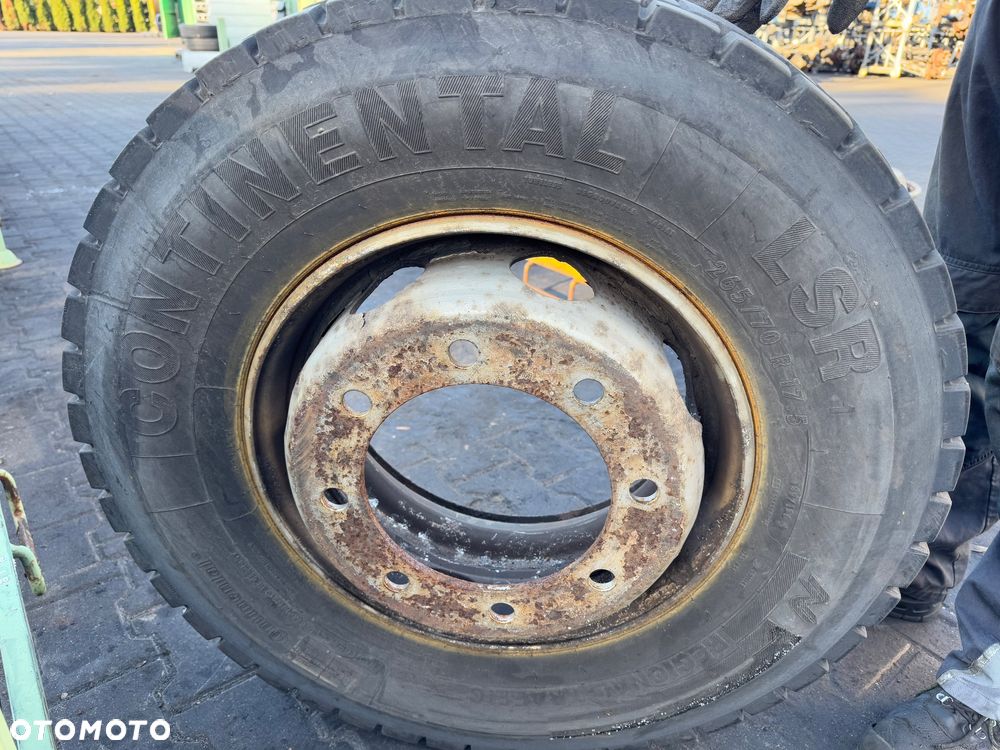 Kompletne koło, felga, opona Continental 265/70 R19,5 - 1