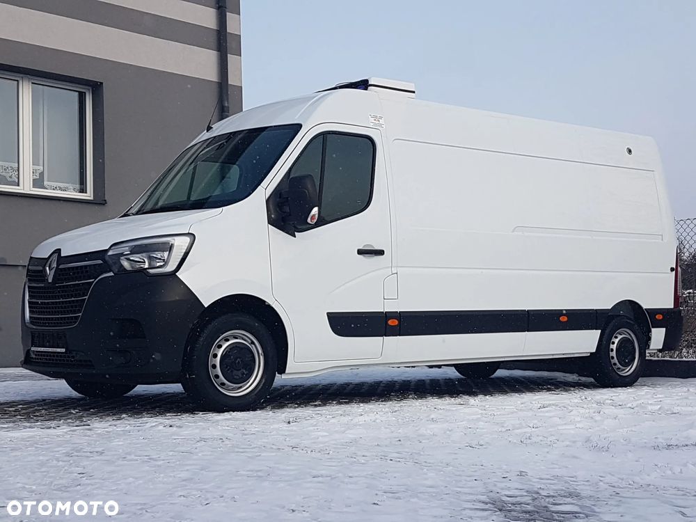Renault MASTER L3H2 CHŁODNIA AGREGAT 2 KOMORY MATERAC IZOTERMA FUNKCJA GRZANIA WEBASTO KLIMA CARRIER VIENTO 350 BLASZAK VAN FURGON - 39
