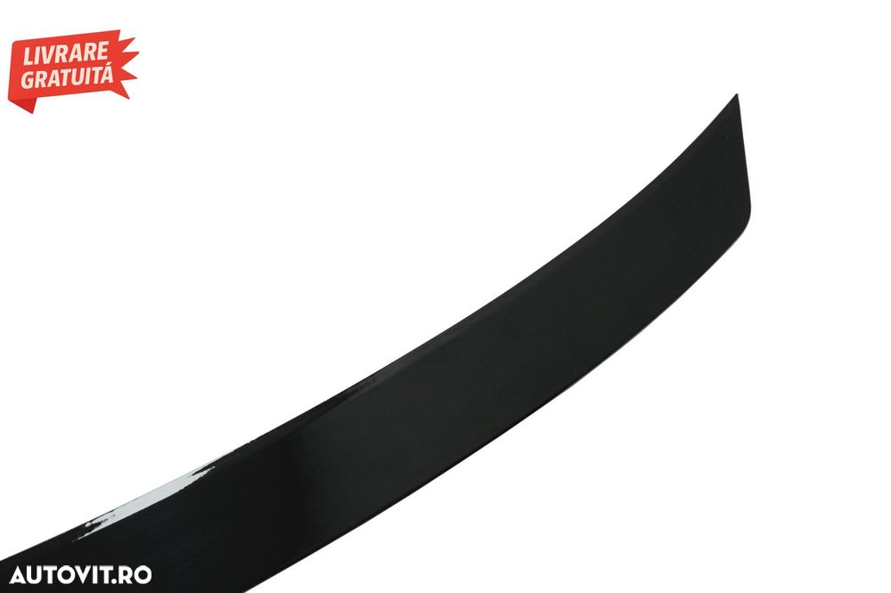 Eleron Portbagaj Mercedes C-Class W204 (2007-2014) Negru Lucios- livrare gratuita - 7