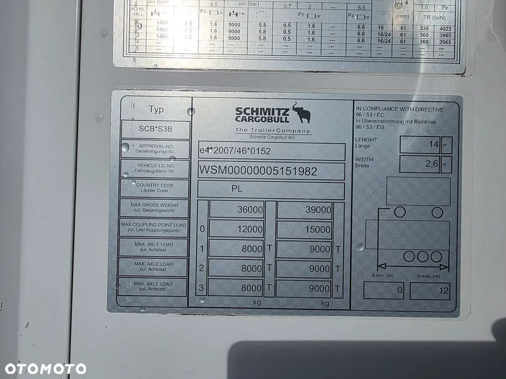 Schmitz Cargobull CHŁODNIA THERMO KING  / ŚCIANA 7 CM / - 15