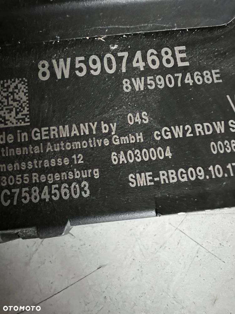 MODUŁ KOMPUTER STEROWNIK GATEWAY AUDI A4 B9 8W 8W5907468E* - 2