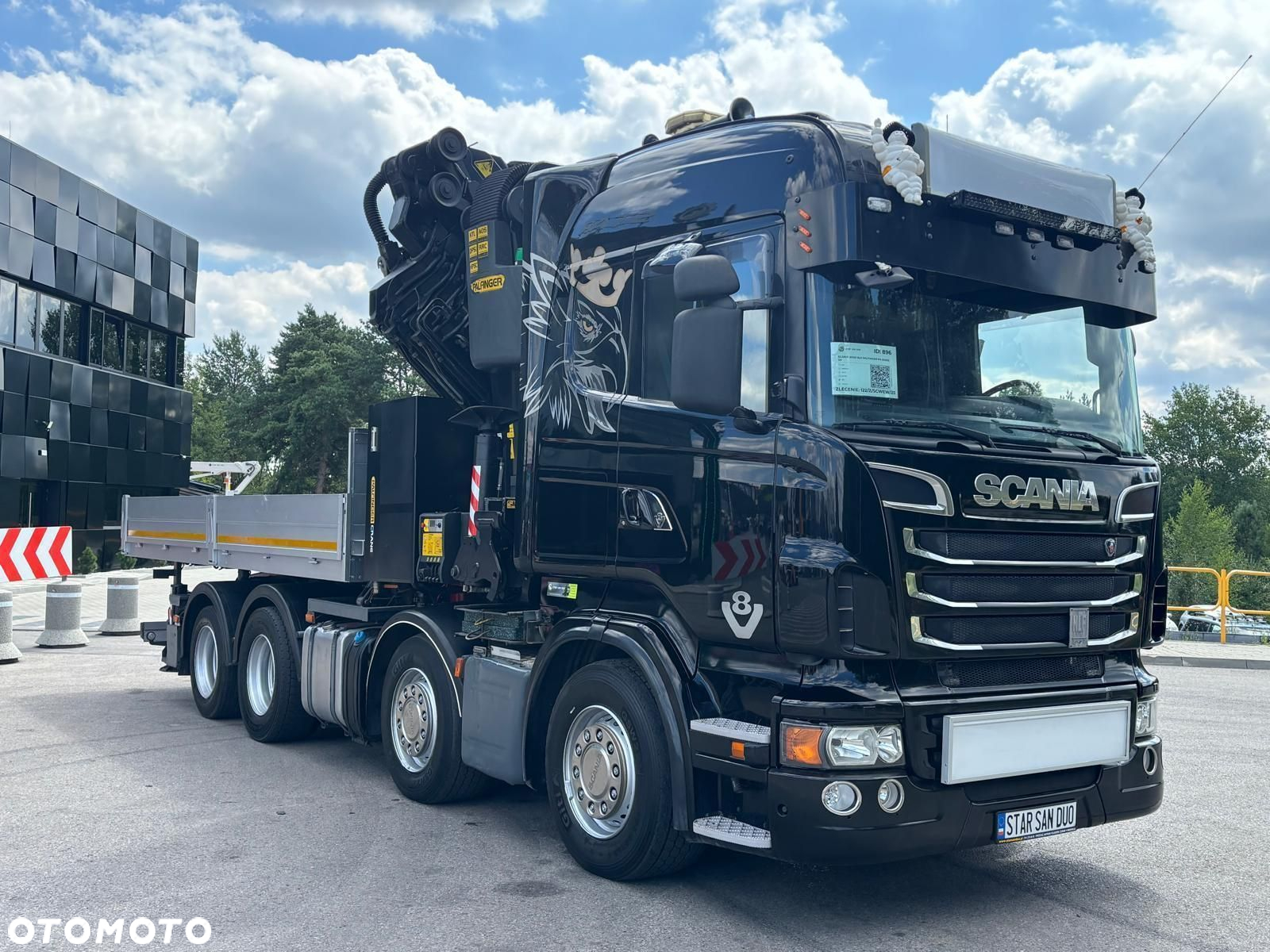 Scania R560 8x2 PALFINGER PK 92002 SH Fly Jib Wciągarka - 3