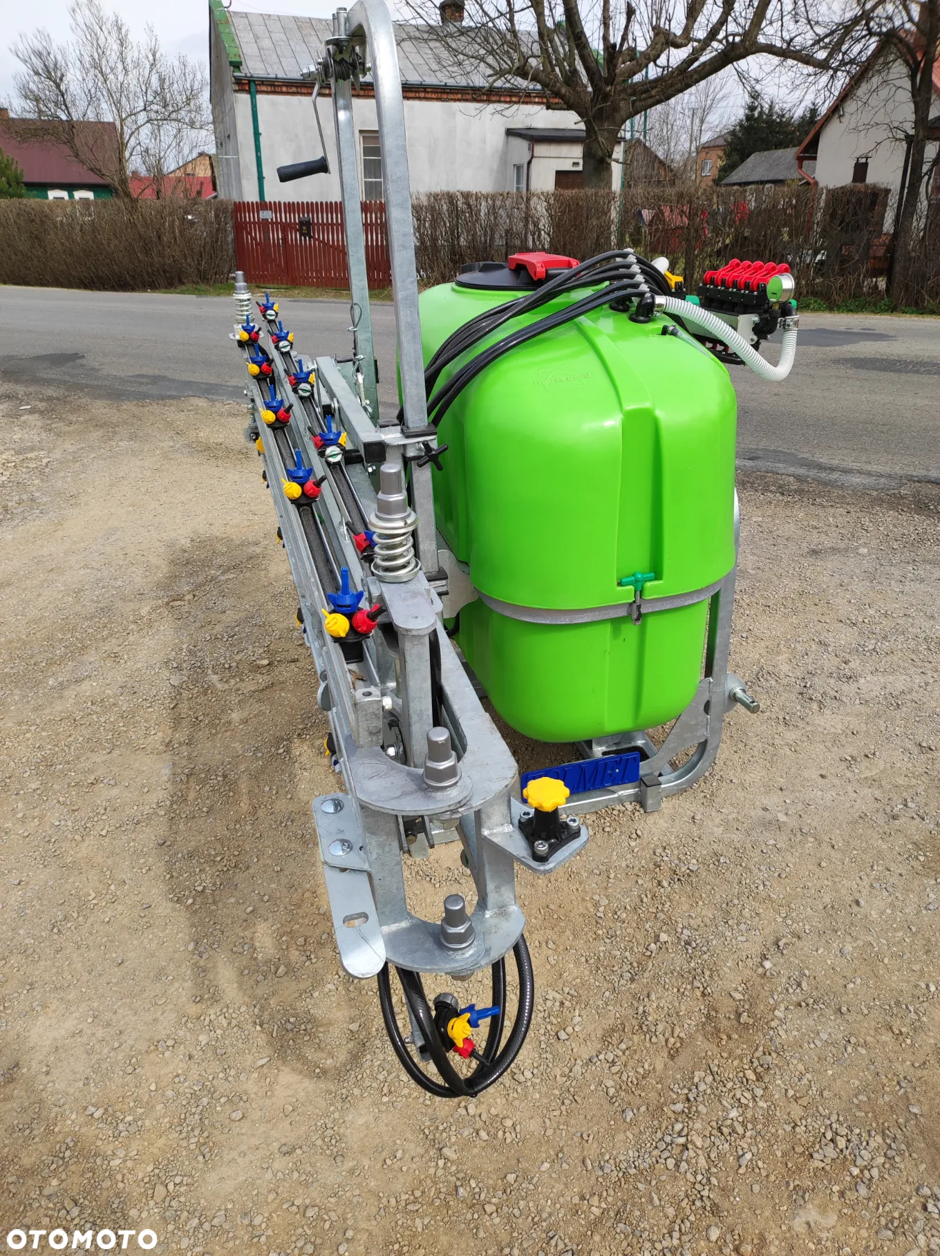 Opryskiwacz zawieszany TOLMET 400l/ lanca 12m/zawór stałociśnieniowy/potrójna oprawa rozpylaczy - 7