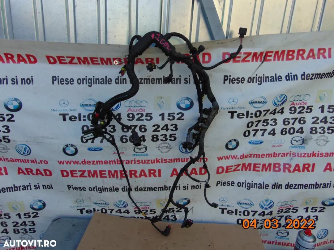 cablaj motor Fiat 1.2 benzina fiat 500 500l 500c 500x tipo punto evo doblo pansa lancya ypsilon alf - 2