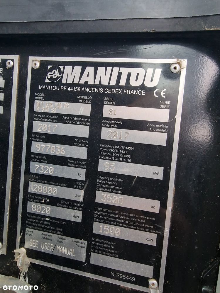 Manitou MLT635-130+, 6m, 3.5T - 3