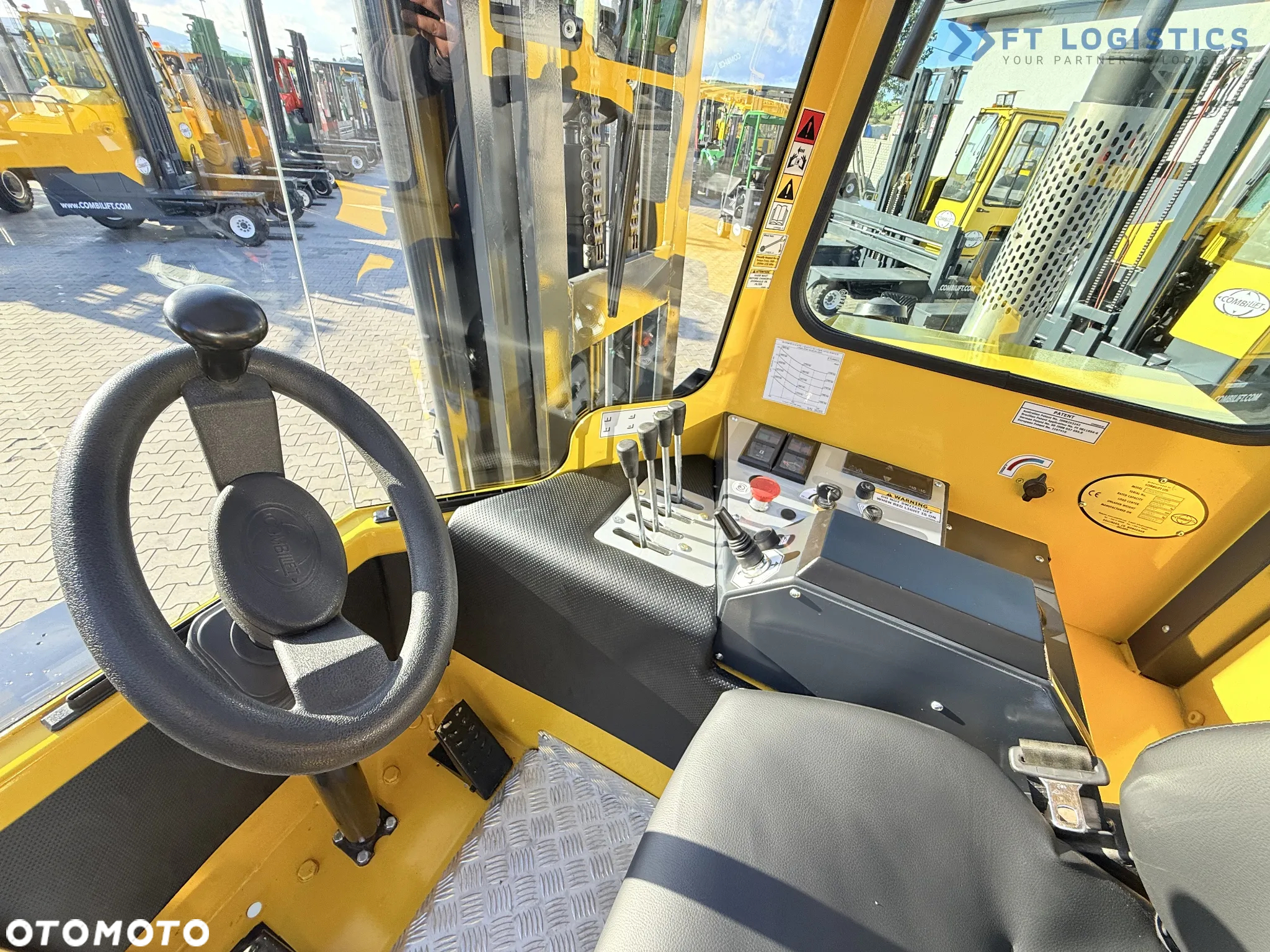 Combilift WÓZEK CZTEROKIERUNKOWY - WIELOKIERUNKOWY C5000XL / GAS / DUPLEX 6000MM /JEDYNE 3479 MOTOGODZIN /  PRZESUW WIDEŁ / PEŁNA KABINA / STAN IDEALNY / Szeroka oferta wózków czterokierunkowych i bocznych, dopasowanych do różnorodnych potrzeb i zastosowań - 20