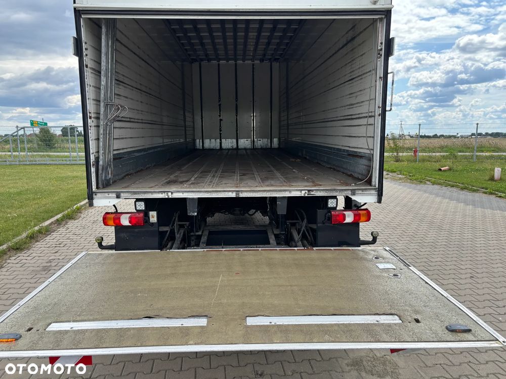 Mercedes-Benz ATEGO 1524  EURO 6 (1527, 1530) kontener z windą , kabina przeedłużana  z łóżkiem składanym, kurierka, paletówka, - 20
