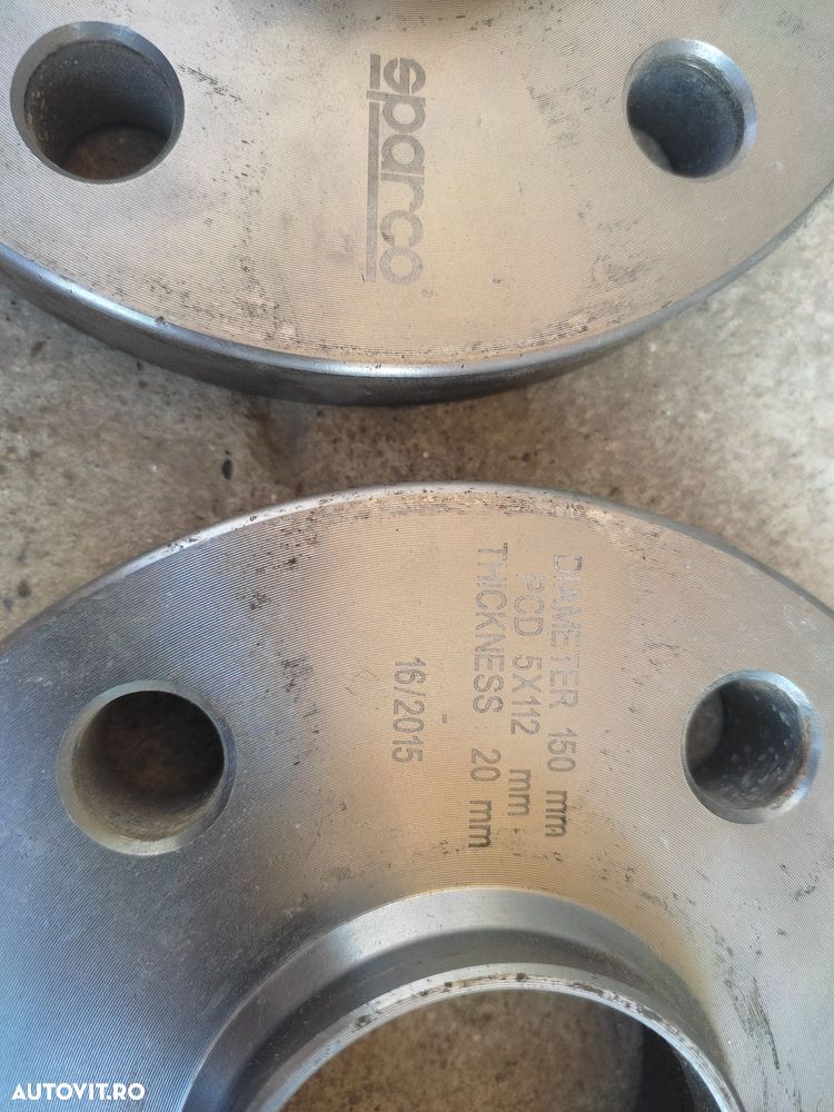 Set flanse distanțiere Sparco 5x112 - 3