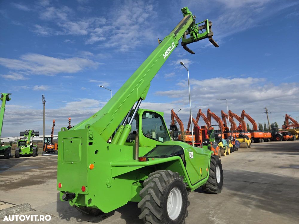 Merlo P60.10, TELESCOPIC la 10m, ridica 6tone, 2018, 2.5217h, furci, cupa, motor Deutz 110CP, cupa, latime 2,25m, 5,5m pe orizontala, STARE FOARTE BUNA, posibilitate leasing  2 ani-PROMOTIE 51.900 EUR+Tva - 31
