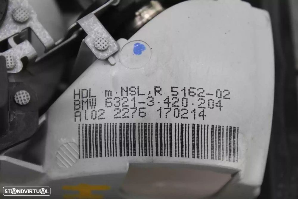 FAROLIM TRASEIRO DIREITO INTERIOR BMW X3 2006 -63213420204 - 4