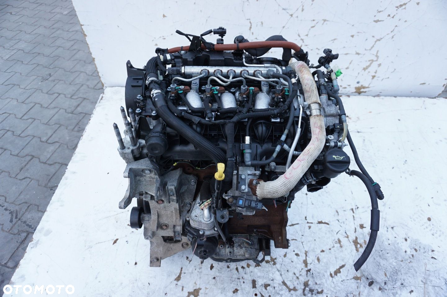 SILNIK 4HN 10DZ55 Z TURBO CITROEN C-CROSSER 2.2 HDI 94 TYS KM - 10