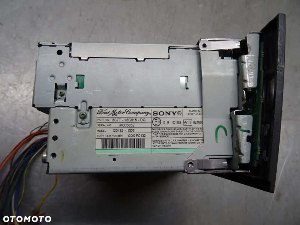 FORD MONDEO MK3 LIFT 03-05 RADIO RADIOODTWARZACZ - 6