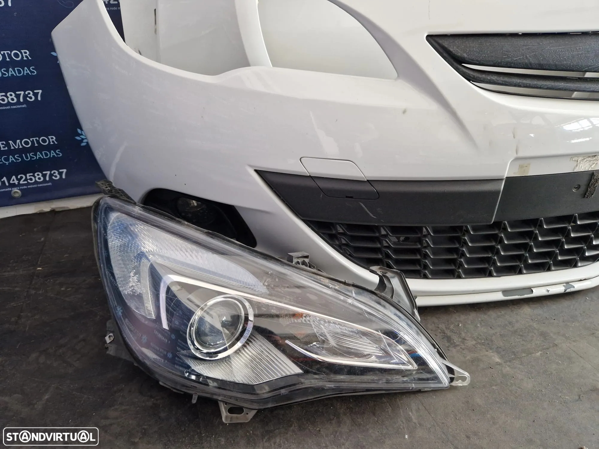 Frente completa usada OPEL ASTRA J GTC OPC LINE 3 PORTAS capot parachoques oticas guardalamas - 5