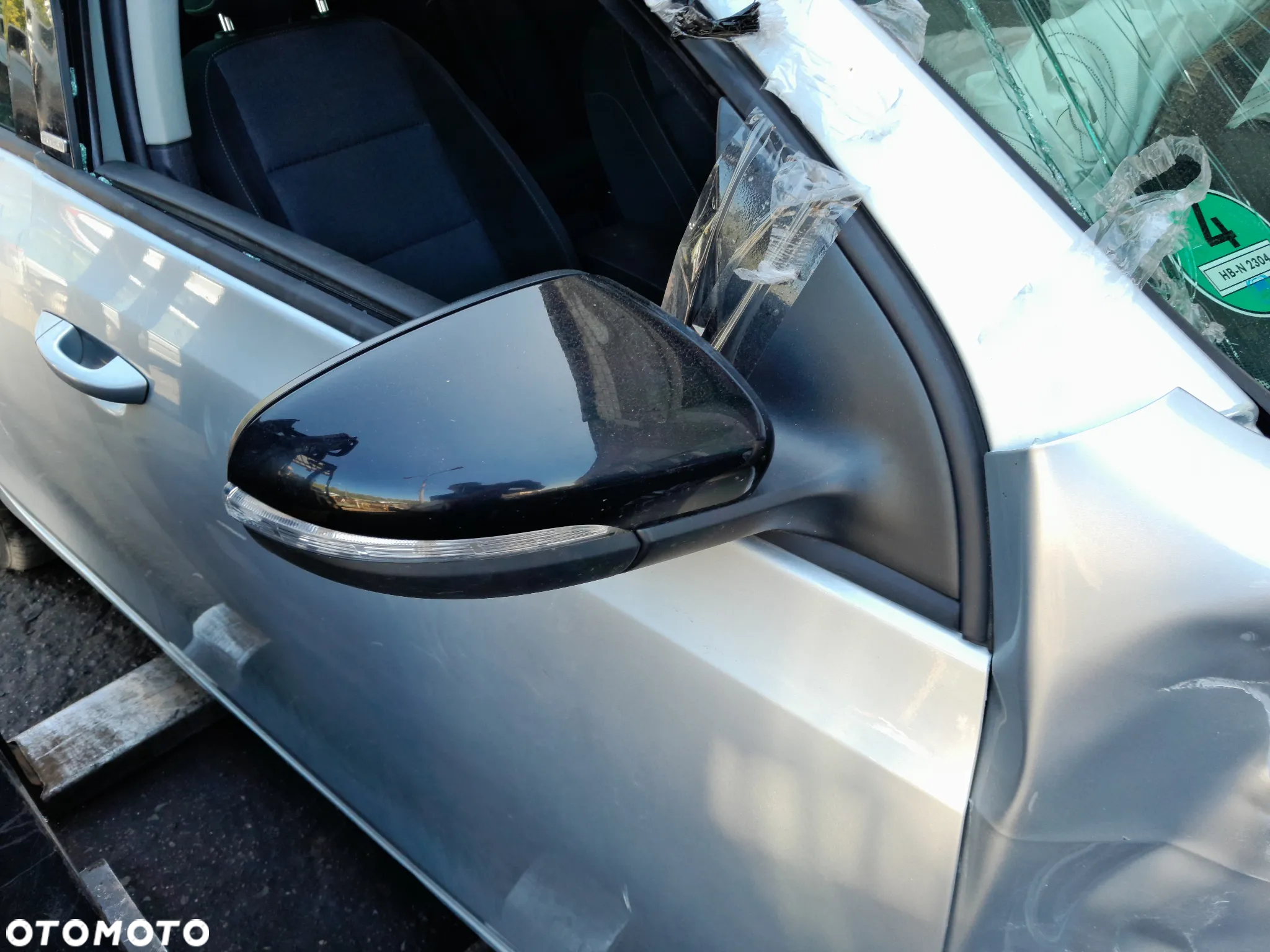 Lusterko zewnętrzne prawe VW Golf VI 08-13r. EU - 2