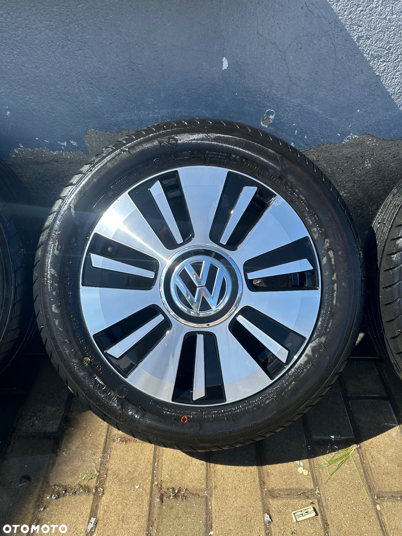 ALUFELGI KOŁA 5X100 VW UP SKODA CITY GO R15 NOWE OPONY. ET35 - 3