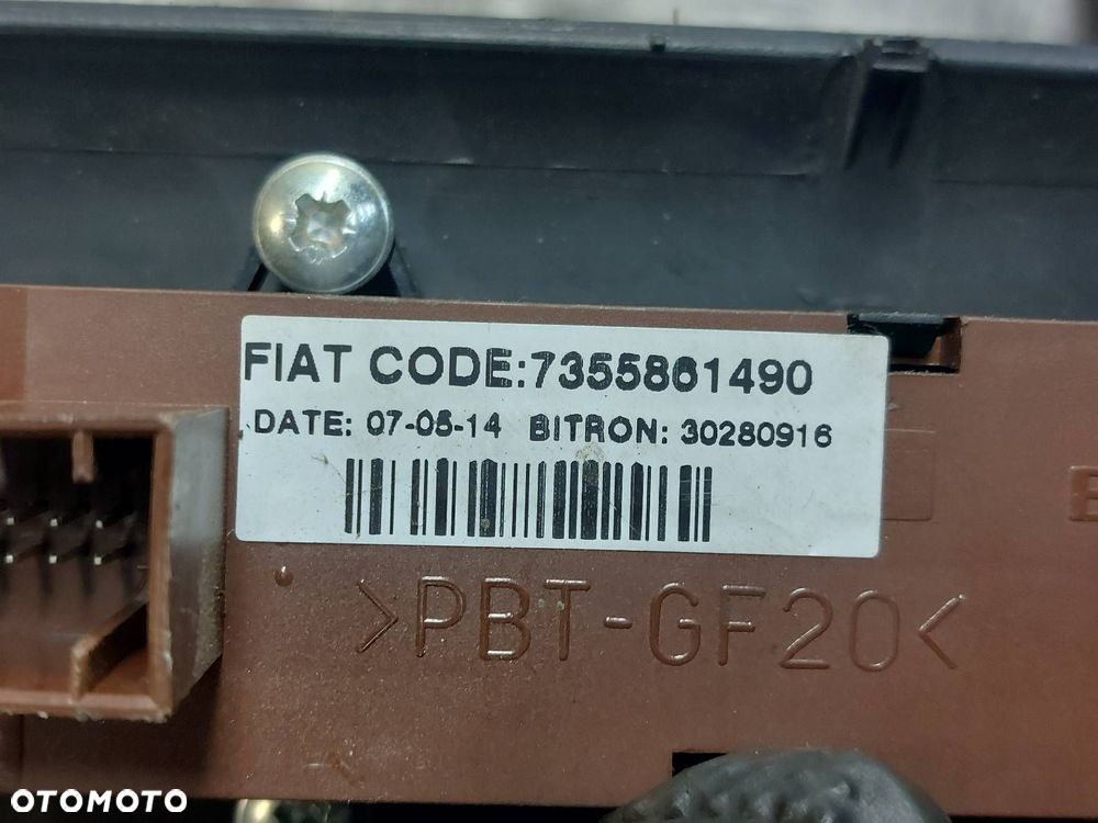 PRZEŁĄCZNIK AWARYJNYCH FIAT DUCATO III LIFT 7355861490 - 3