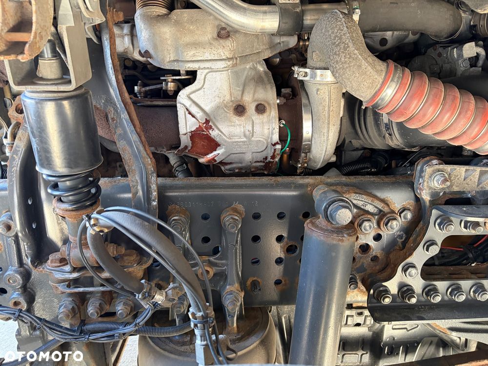 Mercedes-Benz ACTROS ANTOS 2543 6X2 rama do zabudowy oś skrętna 4,9m rozstaw - 8