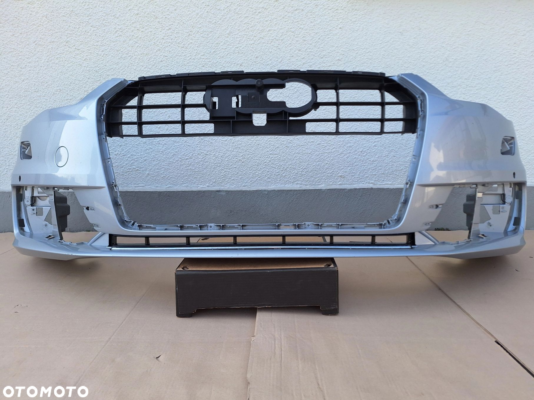 AUDI A6 C7 LIFT 14-18 4G0 ZDERZAK PRZÓD PRZEDNI+KRATKA CHROM 4G0807437S WYSYŁKA 24H - 2