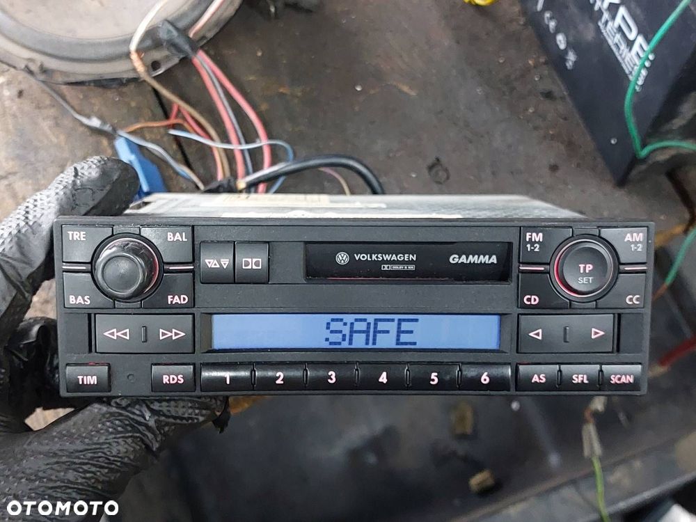 RADIO ODTWARZACZ + ZMIENIARKA VOLKSWAGEN BORA I 1J0035186B - 8