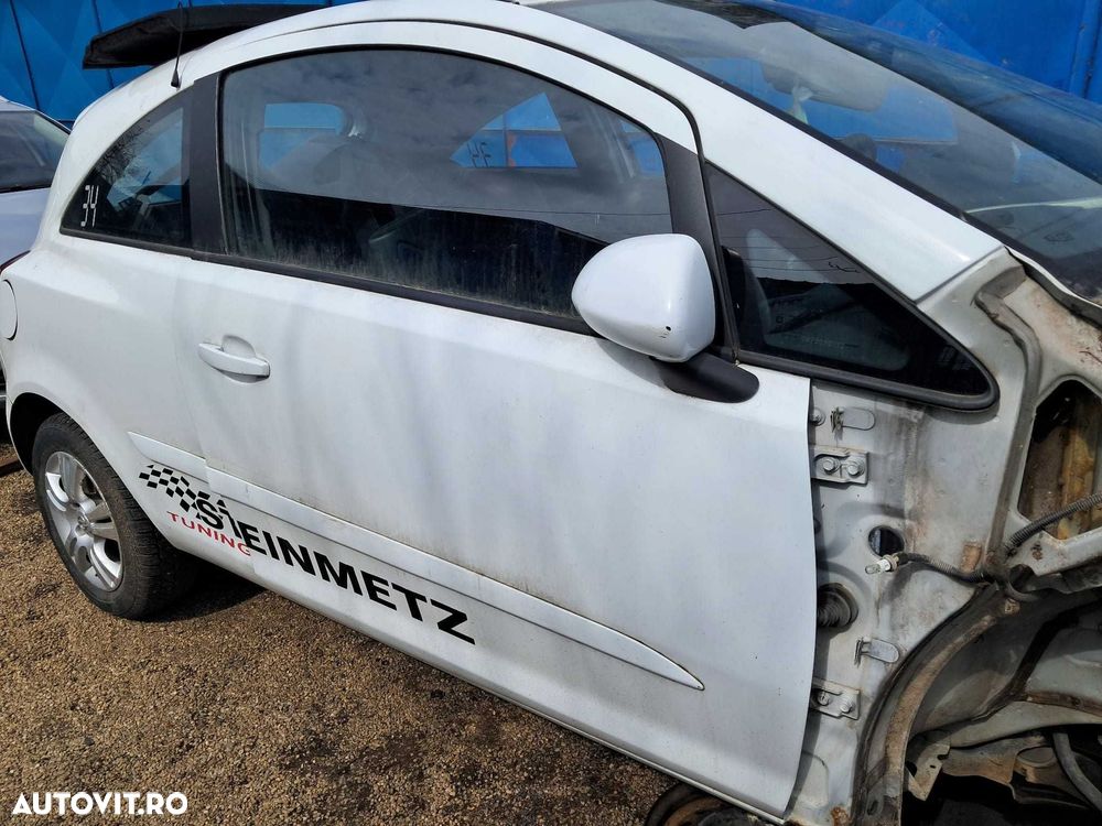 Opel Corsa D Coupe, usa usi portiere, geamuri si coltare, oglinzi. - 3