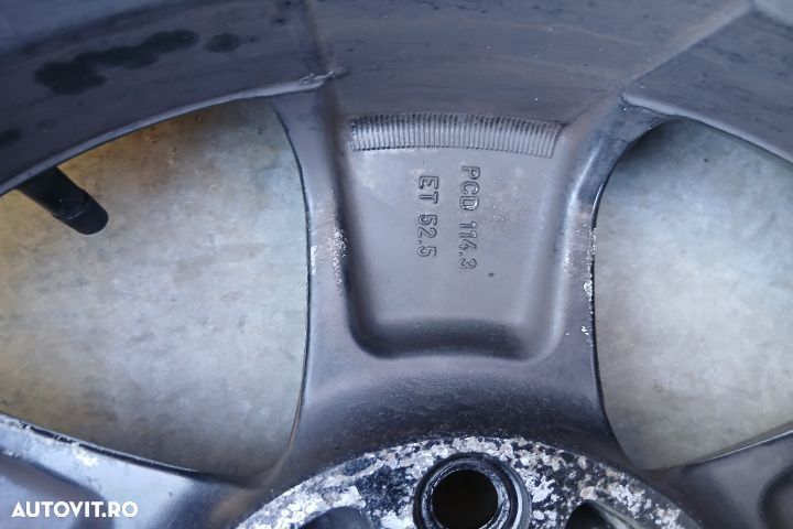 Jante aliaj cu anvelope 15 - set 195/65 R15 ET52.5 6JJX15H2 195/65 R1 - 5