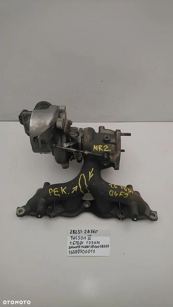TURBINA 1.6 T-GDI 176KM TUCSON III 28231-2B760 16399700016 - 6