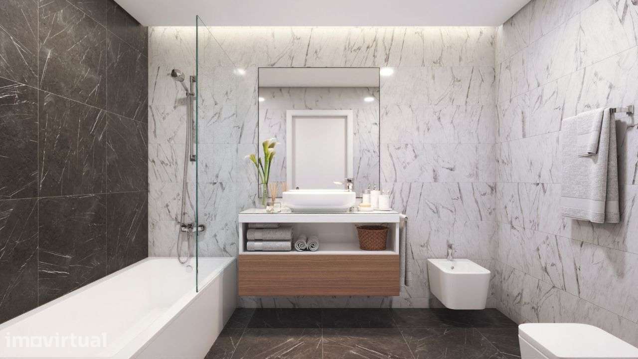 T2 NOVO em condomínio com Piscina e Ginásio - Grande imagem: 4/8