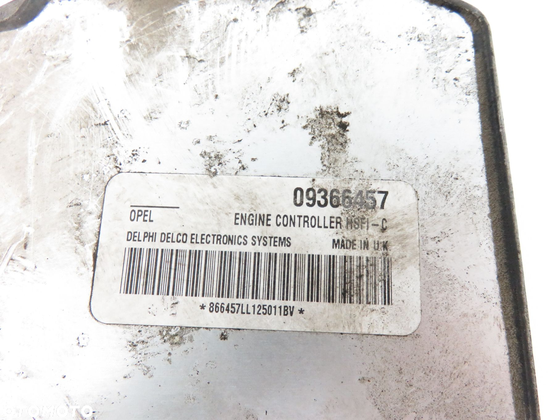 STACYJKA STEROWNIK OPEL ASTRA II G 1.6 09366457 90560475 90589313 - 8