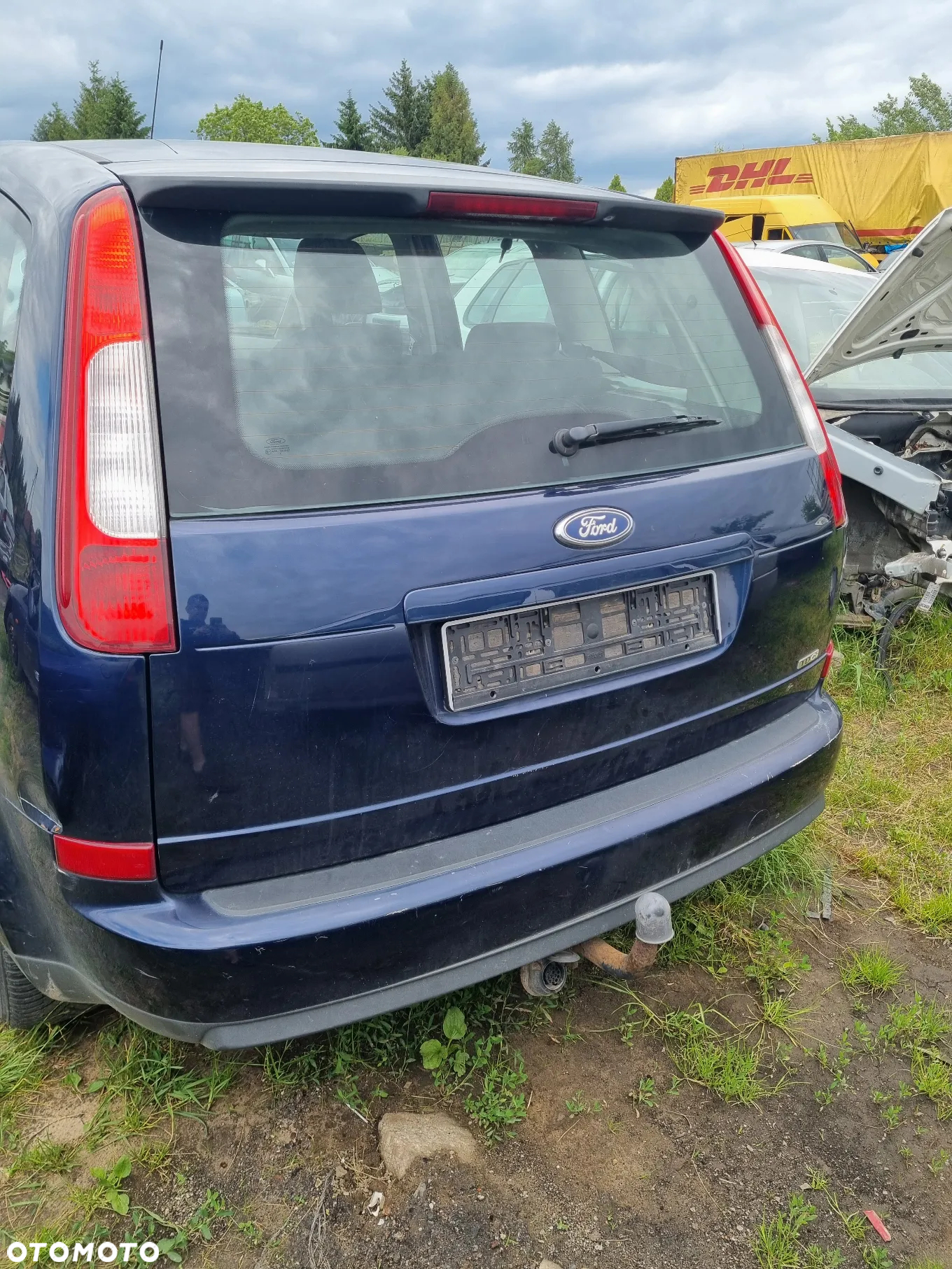 Ford Focus C-Max 2004r 1.6 tdci 110km DV6 skrzynia MTX75 lakier Ink Blue I2 na czesci - 6