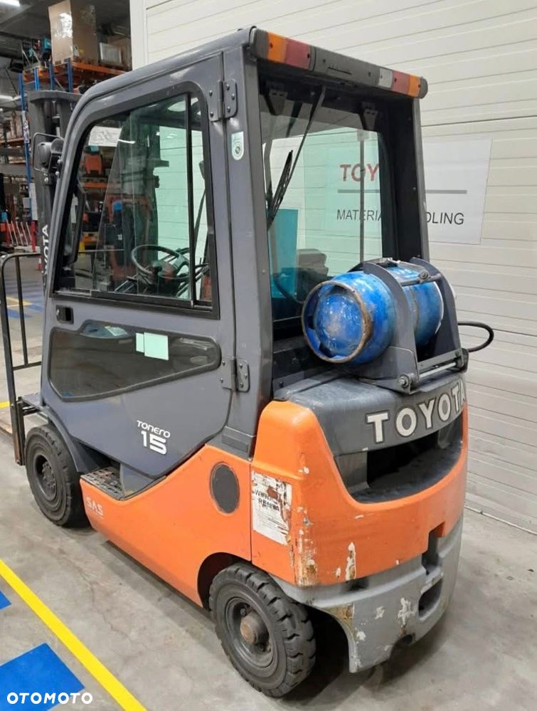 Toyota 8FGF18 z Polskiego salonu od DEALERA pełna kabina z ogrzewaniem - 2