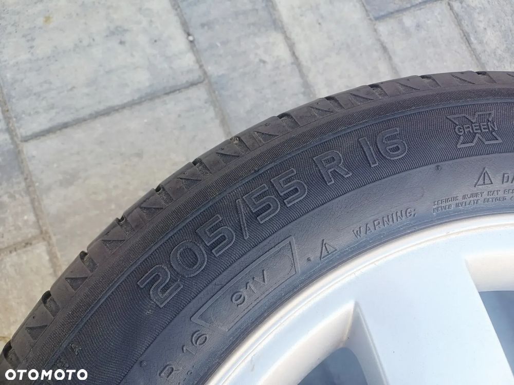 FELGI Z OPONAMI KOŁA ALUMINIOWE BMW E46 R16 5X120 ET47 72,6 mm OPONY R16 205/55 LATO NR12 - 8