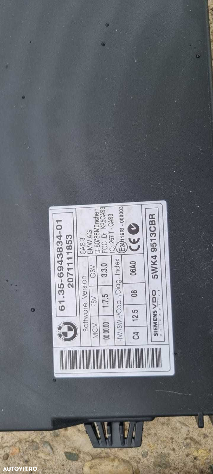 Kit pornire calculator ecu BMW seria 3 E90 E91 automata 7803373 M47 - 3